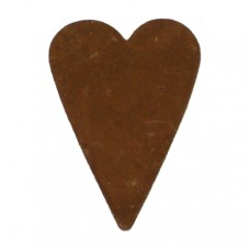Rusty Tin Hearts - 1" - 10/Pkg
